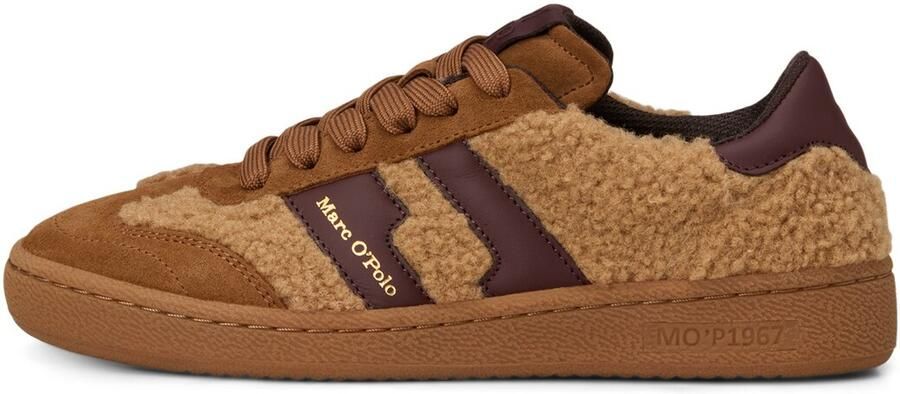 Marc O'Polo Sneakers laag 'Court' bruin cognac - Foto 3