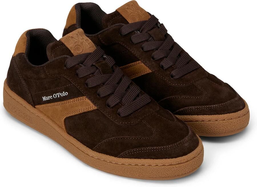 Marc O'Polo Sneakers laag 'Court' bruin - Foto 2