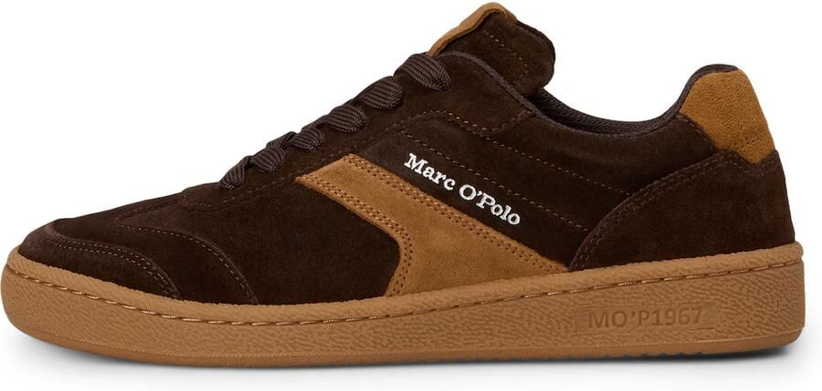 Marc O'Polo Sneakers laag 'Court' bruin - Foto 3