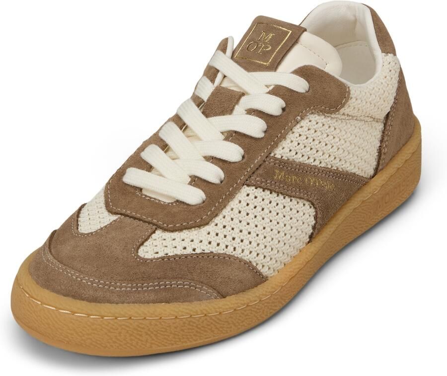 Marc O'Polo Low-top-sneakers met gebreide inzet Model 'COURT W 4M'