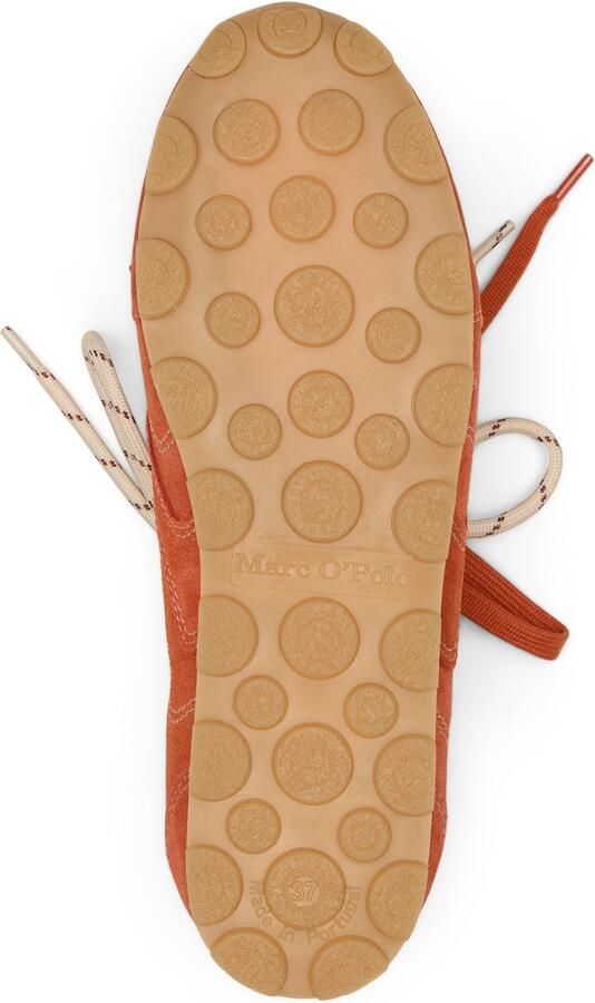 Marc O'Polo Sneakers laag 'Court' donkeroranje - Foto 4