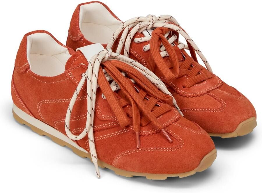 Marc O'Polo Sneakers laag 'Court' donkeroranje - Foto 3