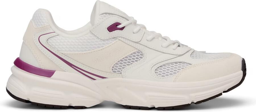 Marc O'Polo Sneakers laag crème braam