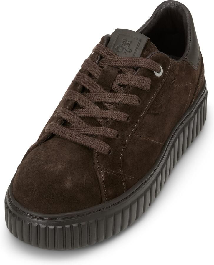 Marc O'Polo Sneakers laag donkerbruin