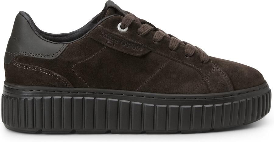 Marc O'Polo Sneakers laag donkerbruin - Foto 4