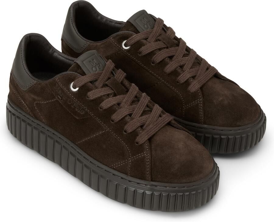 Marc O'Polo Sneakers laag donkerbruin - Foto 2