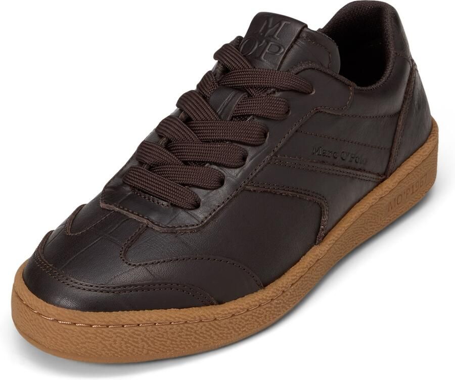 Marc O'Polo Sneakers laag donkerbruin