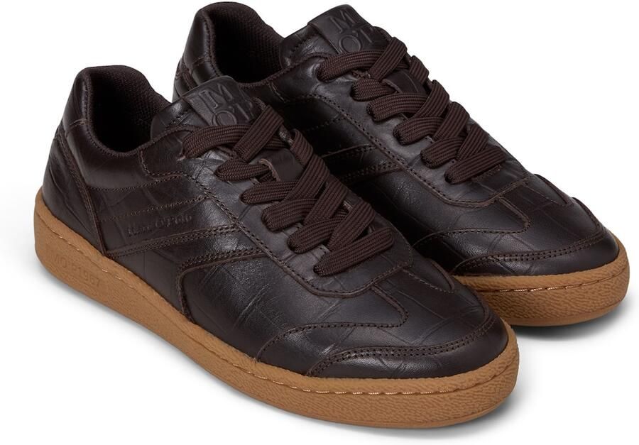Marc O'Polo Sneakers laag donkerbruin - Foto 2