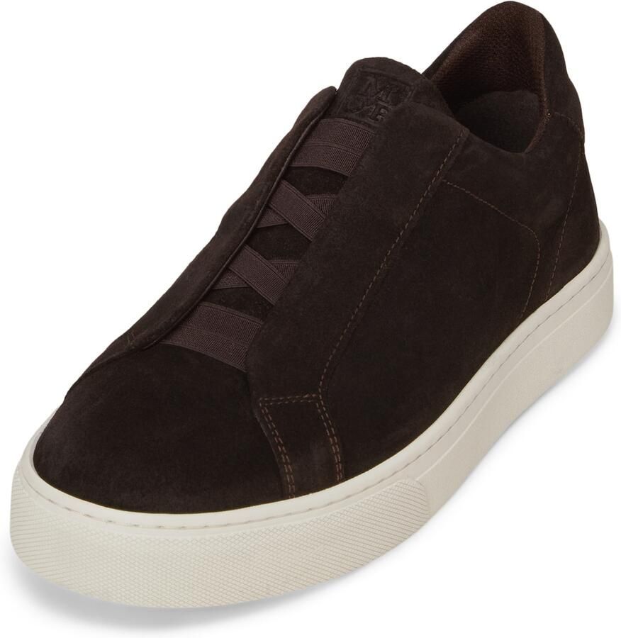 Marc O'Polo Sneakers laag donkerbruin