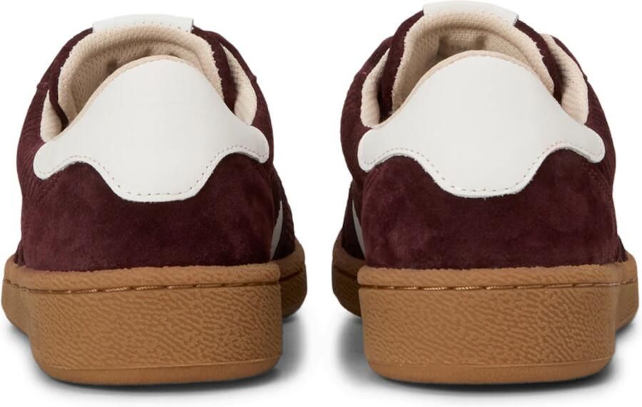 Marc O'Polo Sneakers laag 'Court' donkerrood wit - Foto 4