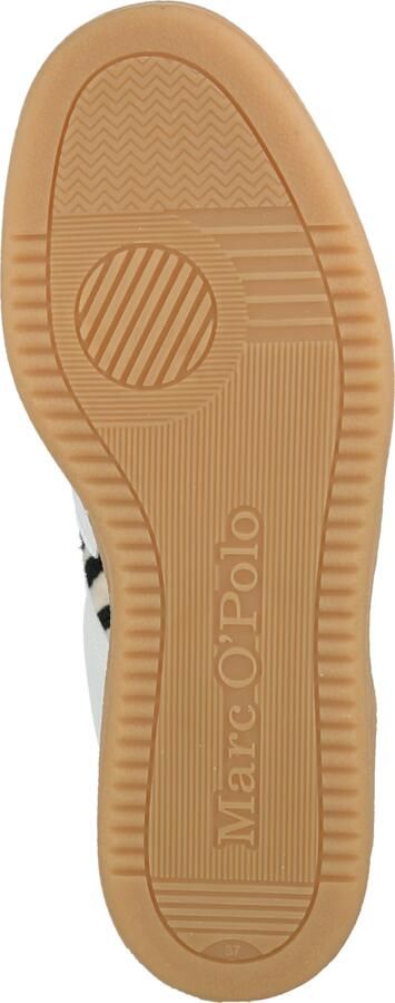Marc O'Polo Low-top sneakers met imitatiebont - Foto 3
