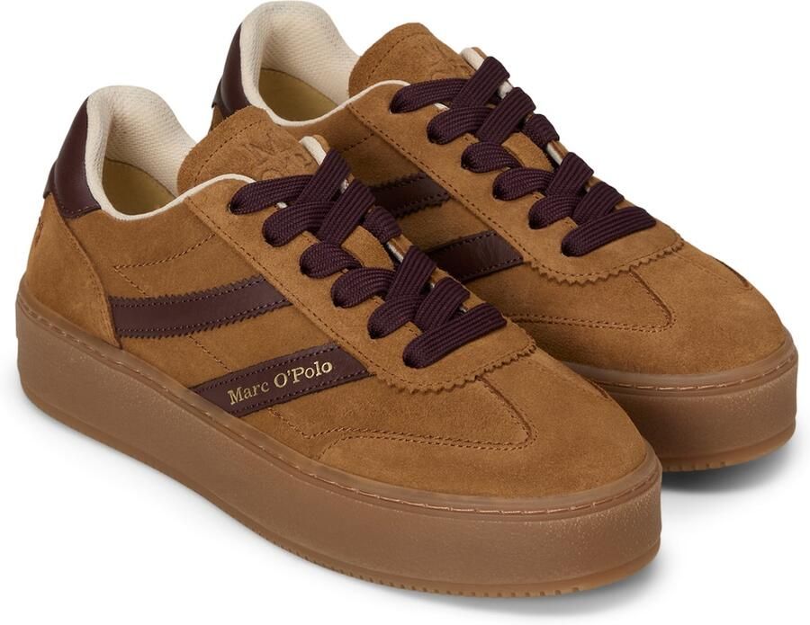 Marc O'Polo Sneakers laag 'Edith' bruin cognac - Foto 2