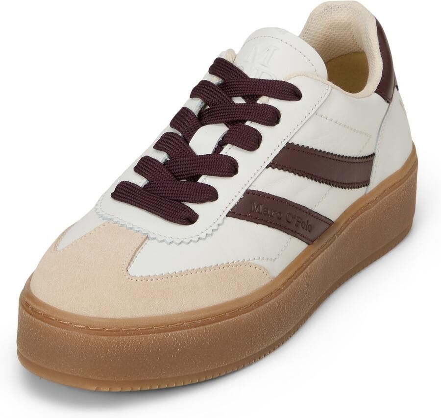 Marc O'Polo Sneakers van echt rundleer model 'Edith 2' - Foto 2