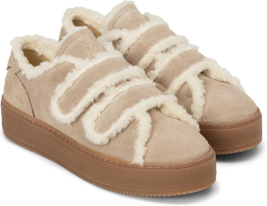 Marc O'Polo Sneakers laag 'Edith' cappuccino natuurwit - Foto 6
