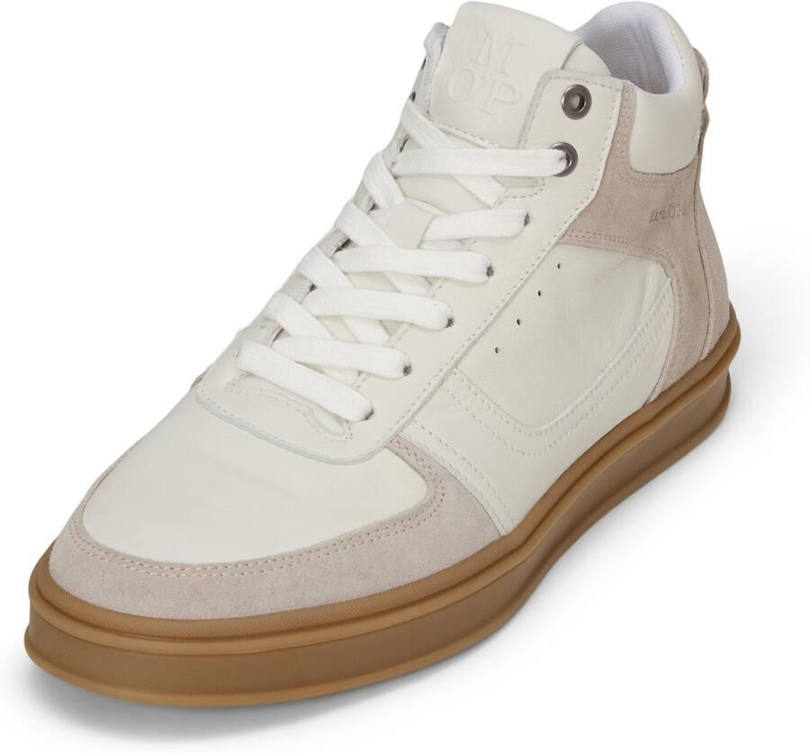 Marc O'Polo Sneakers laag 'Enrique' lichtgrijs wit