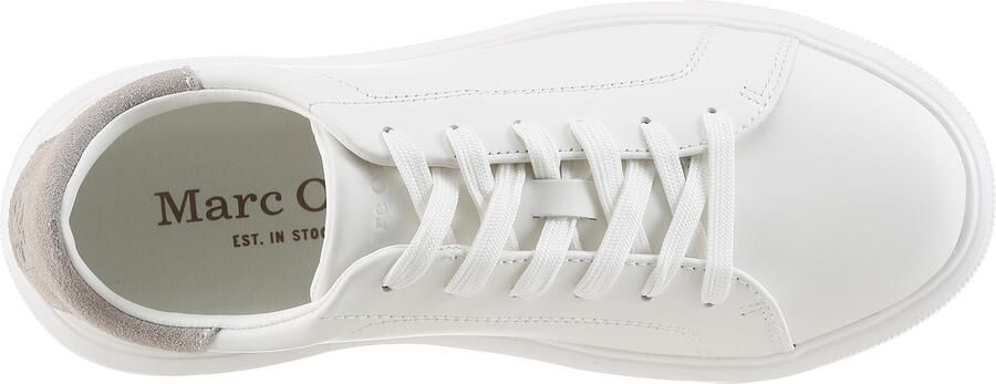 Marc O'Polo Sneakers laag greige wit - Foto 5