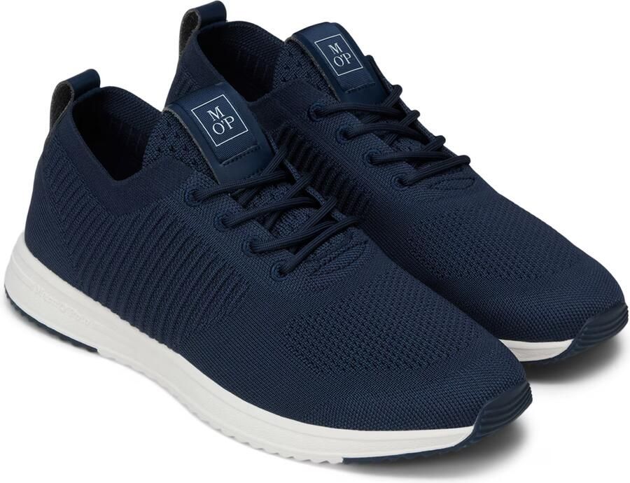 Marc O'Polo Low-top-sneakers met gestructureerd stretch-bovenwerk - Foto 2
