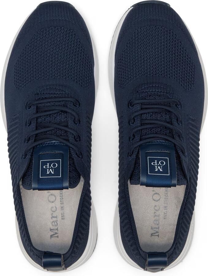 Marc O'Polo Low-top-sneakers met gestructureerd stretch-bovenwerk - Foto 3