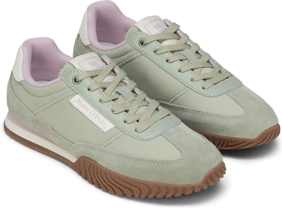 Marc O'Polo Sneakers laag lichtgroen - Foto 3