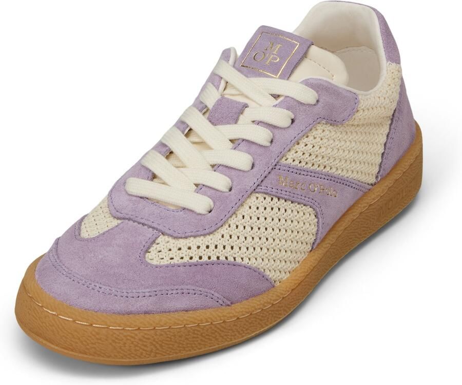 Marc O'Polo Sneakers laag lichtlila wit