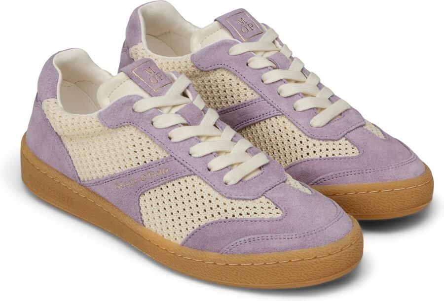 Marc O'Polo Sneakers laag lichtlila wit - Foto 2