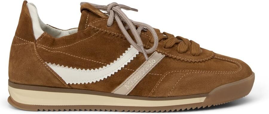 Marc O'Polo Sneakers laag 'Mila' beige cognac wit - Foto 5