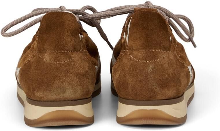 Marc O'Polo Sneakers laag 'Mila' beige cognac wit - Foto 4