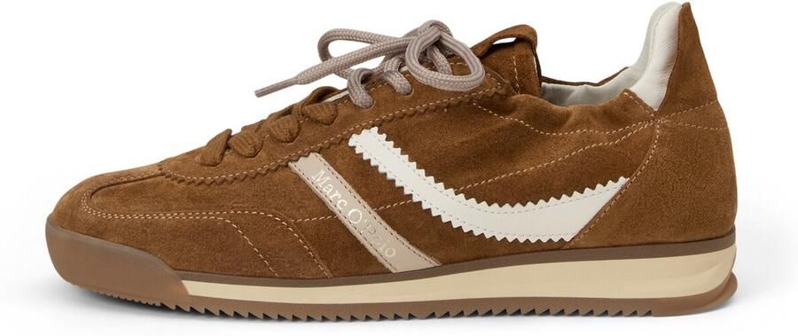 Marc O'Polo Sneakers laag 'Mila' beige cognac wit - Foto 6