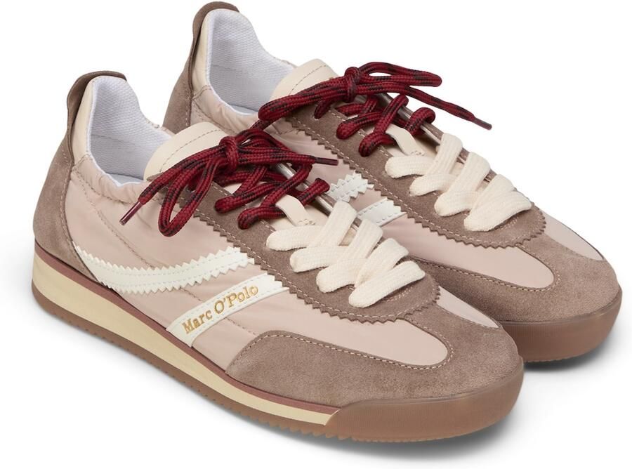Marc O'Polo Sneakers laag 'Mila' beige donkerbeige wit - Foto 2