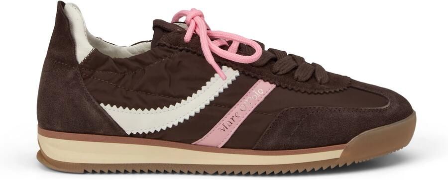 Marc O'Polo Sneakers laag 'Mila' ecru donkerbruin rosé - Foto 6