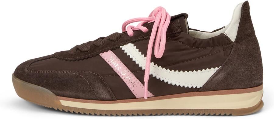 Marc O'Polo Sneakers laag 'Mila' ecru donkerbruin rosé - Foto 5