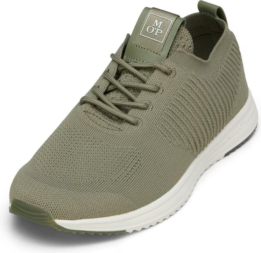 Marc O'Polo Low-top-sneakers met gestructureerd stretch-bovenwerk