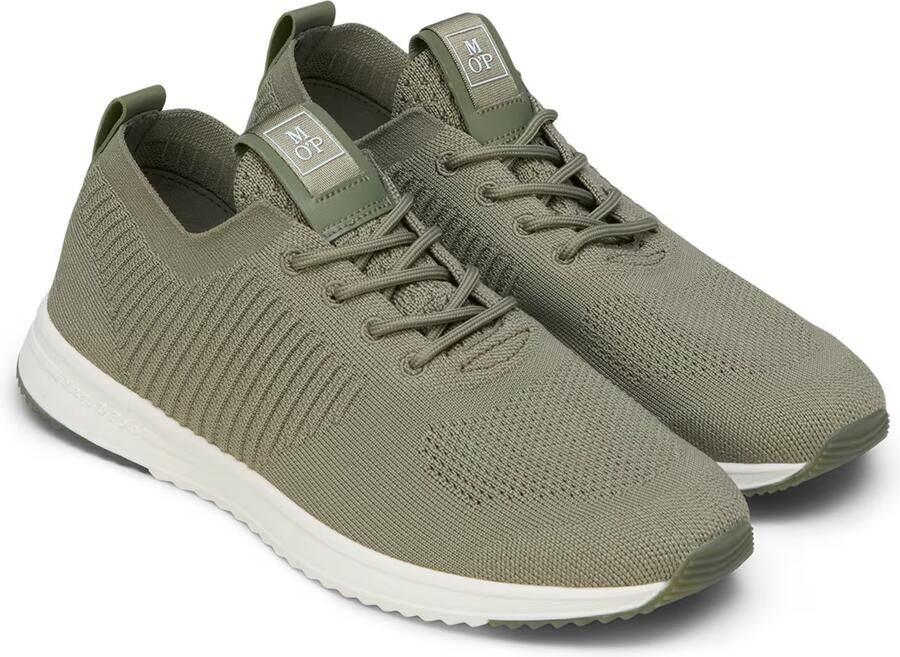 Marc O'Polo Low-top-sneakers met gestructureerd stretch-bovenwerk - Foto 3