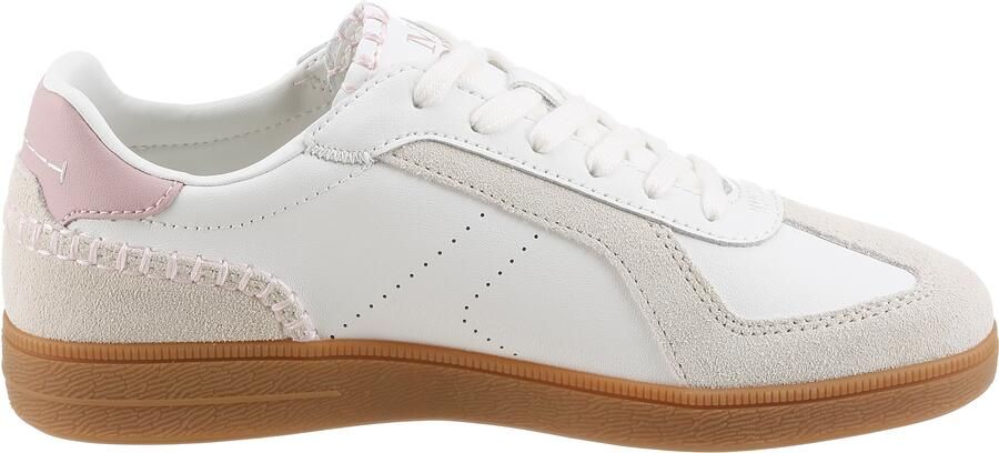 Marc O'Polo Sneakers laag taupe sering offwhite - Foto 4