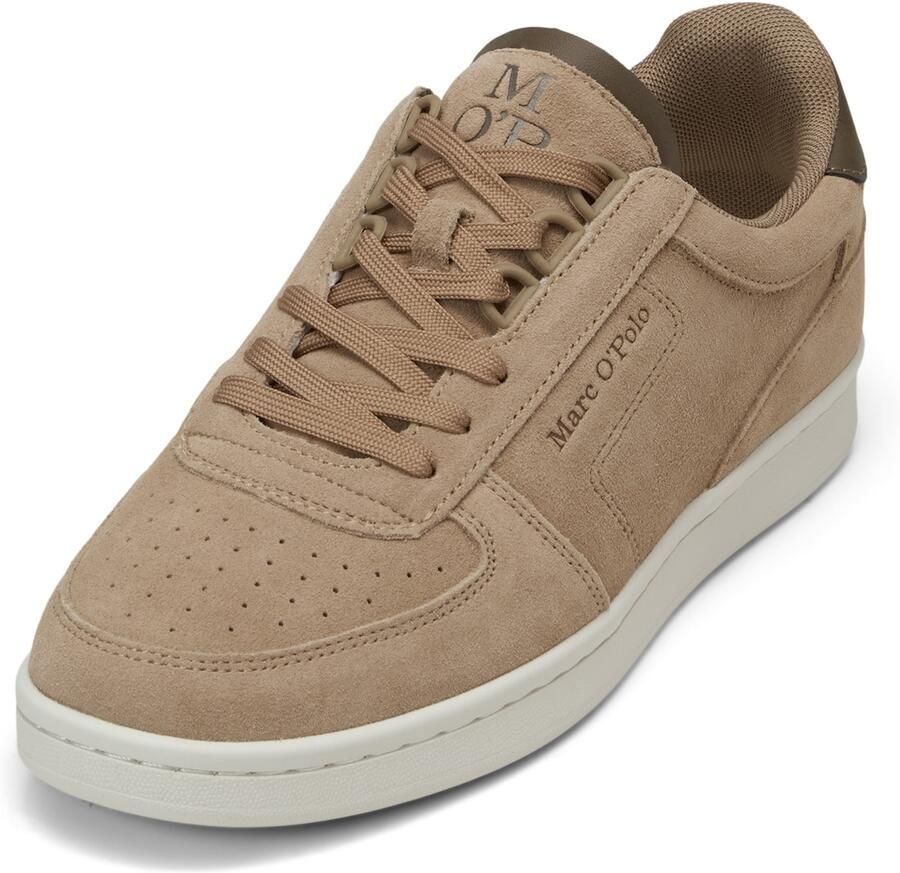Marc O'Polo Sneakers laag 'Vincenzo' donkerbeige