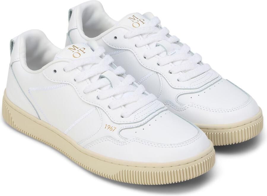 Marc O'Polo Sneakers laag wit - Foto 3