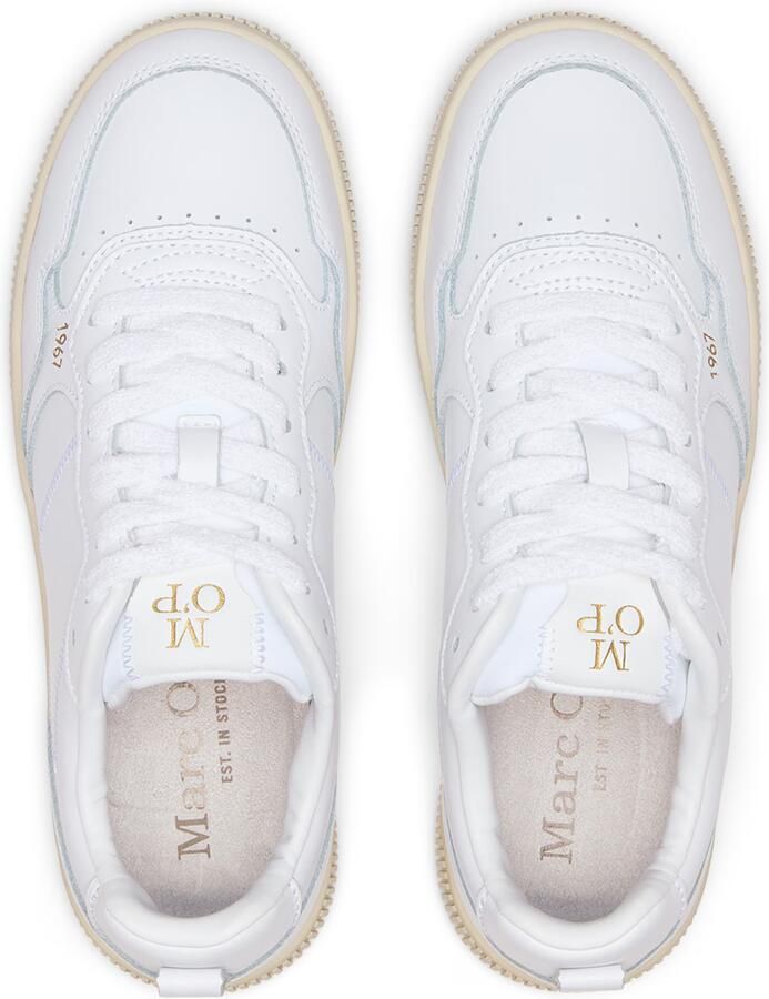 Marc O'Polo Sneakers laag wit - Foto 2
