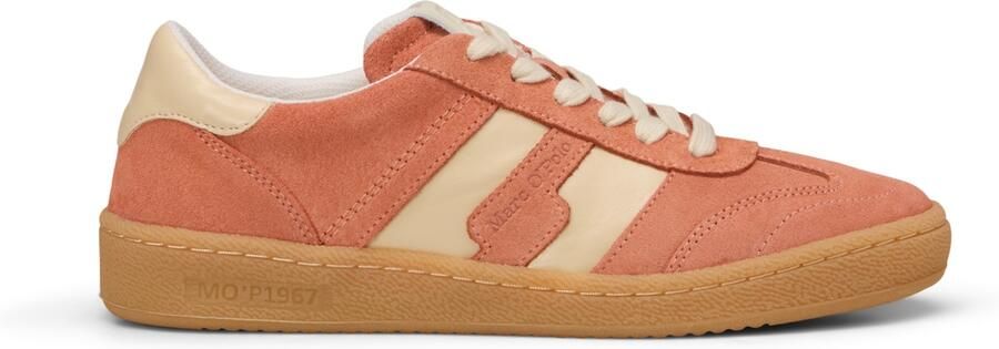 Marc O'Polo Sneakers laag 'Zen' crème watermeloen rood - Foto 6