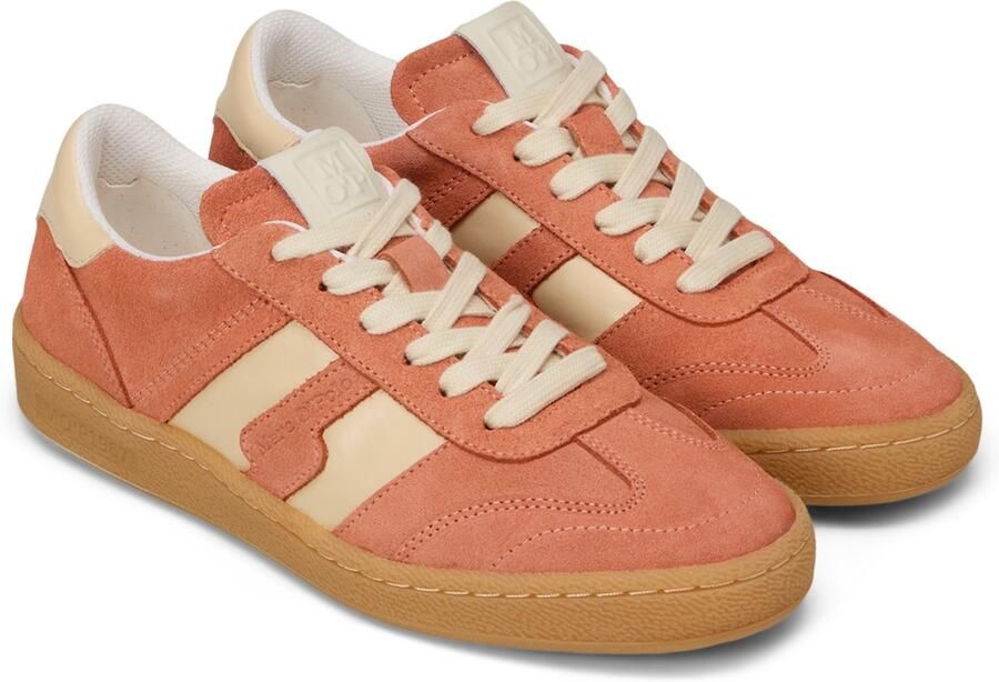 Marc O'Polo Sneakers laag 'Zen' crème watermeloen rood - Foto 2
