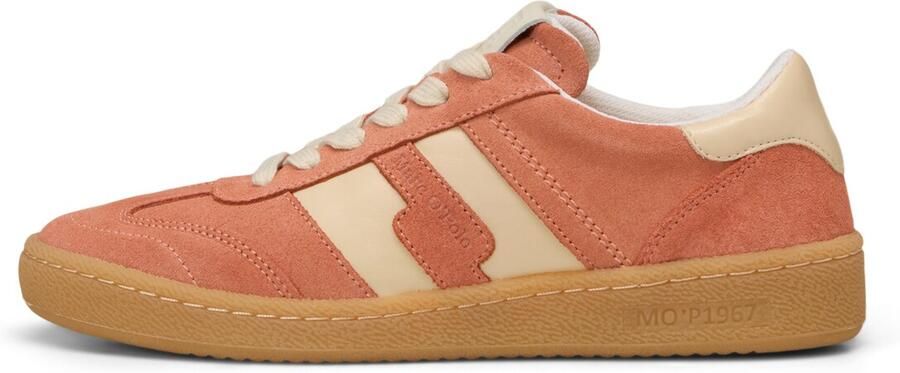 Marc O'Polo Sneakers laag 'Zen' crème watermeloen rood - Foto 4