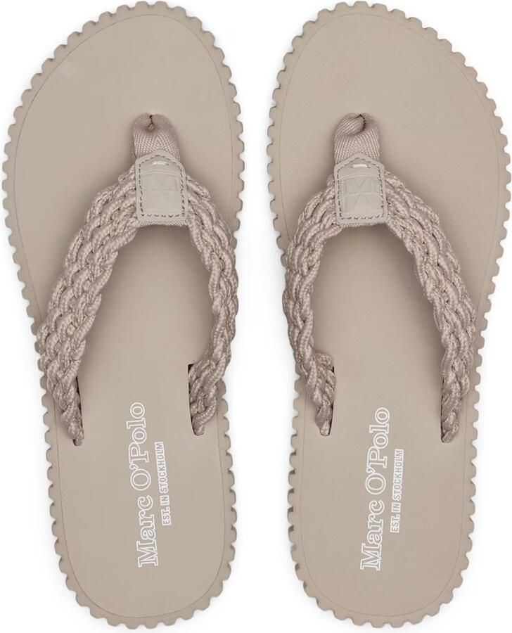 Marc O'Polo Teenslippers in vlechtlook model 'SANDY' - Foto 2