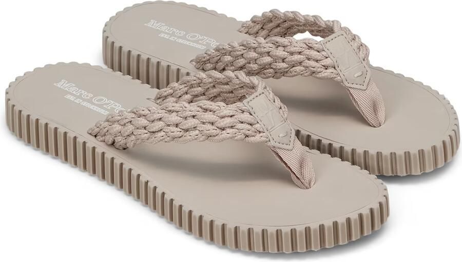 Marc O'Polo Teenslippers in vlechtlook model 'SANDY' - Foto 3