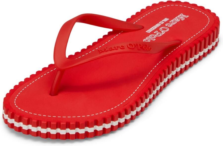 Marc O'Polo Teenslipper rood