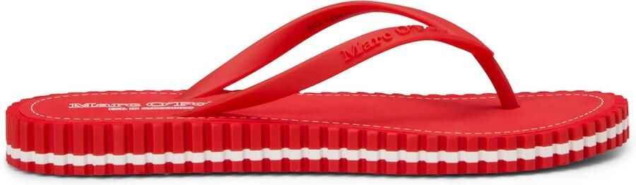 Marc O'Polo Teenslipper rood - Foto 4