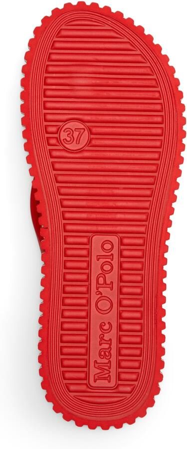 Marc O'Polo Teenslipper rood - Foto 3