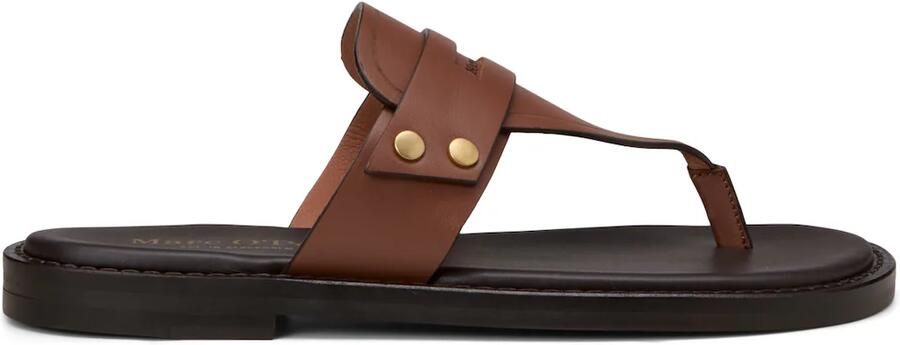 Marc O'Polo Teenslipper 'Stina' cognac - Foto 5