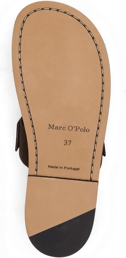 Marc O'Polo Teenslipper 'Stina' donkerbruin - Foto 3