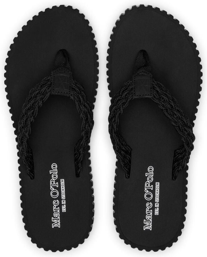 Marc O'Polo Teenslippers in vlechtlook model 'SANDY' - Foto 2