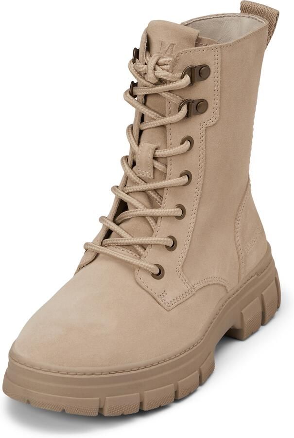 Marc O'Polo Boots van runder suède met profielzool model 'Josy 2'