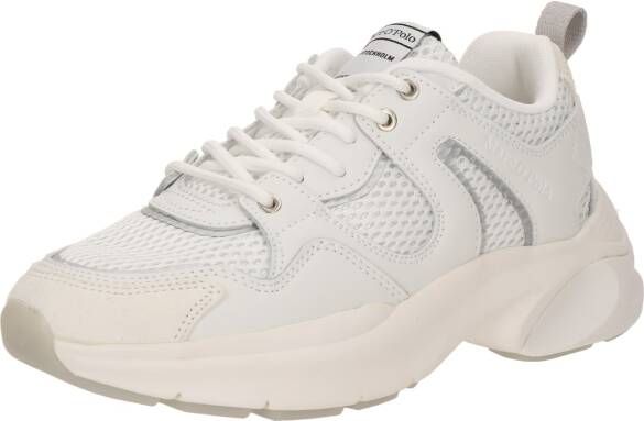 Marc O'Polo Lage sneakers met leer